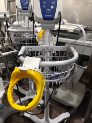 USED Welch Allyn Spot Vital Signs Patient Monitor On Stand With Accessories