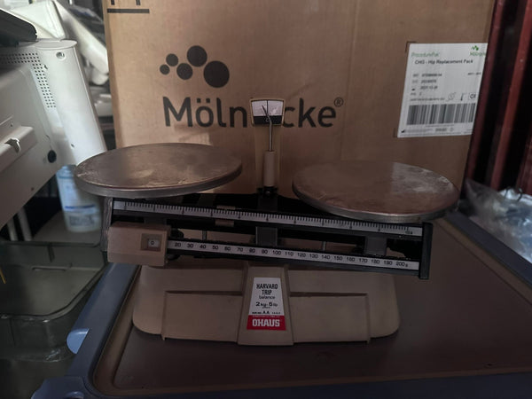 Ohaus Harvard Trip Balance Two Beam Scale 2kg-5lb capacity