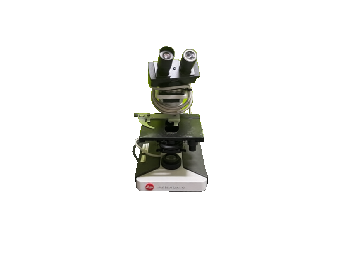 Leica Leitz LaborLUX S Type 020-505.030 Benchtop Microscope With 2 x Periplan 10