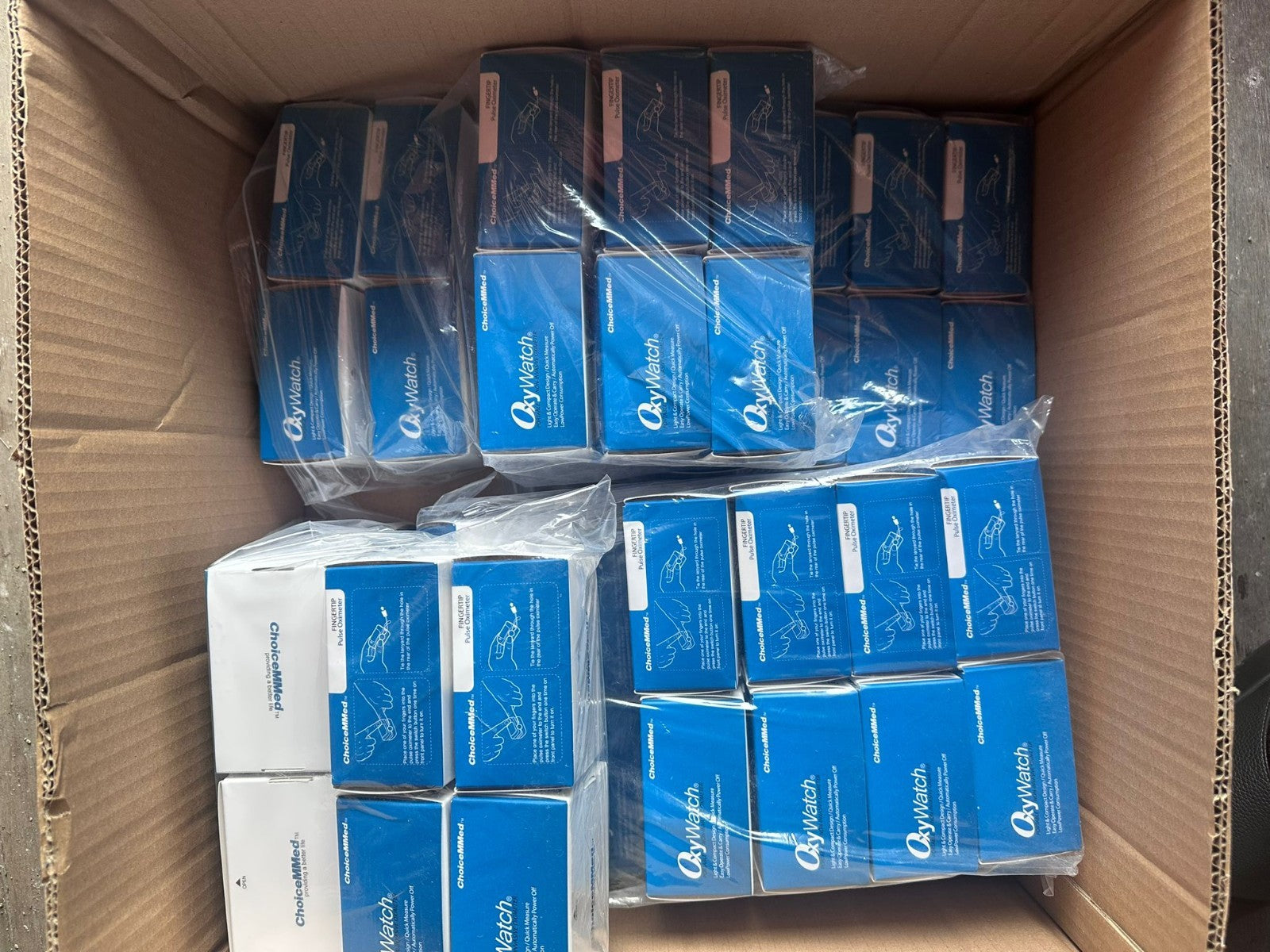 50 X Oxywatch Portable Fingertip Pulse Oximeter ChoiceMMed Portable NEW IN BOX