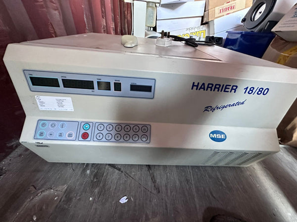 SANYO MSE Harrier 18/80 Refrigerated Centrifuge Lab Benchtop High Speed