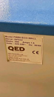 QED FW50-ECO 50L Medical Fluid Warming Cabinet – Hospital Grade Saline Warmer