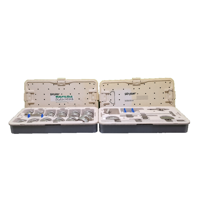 Stryker Howmedica Orthopaedic Surgical Instrument Tray Set – 2 Cases