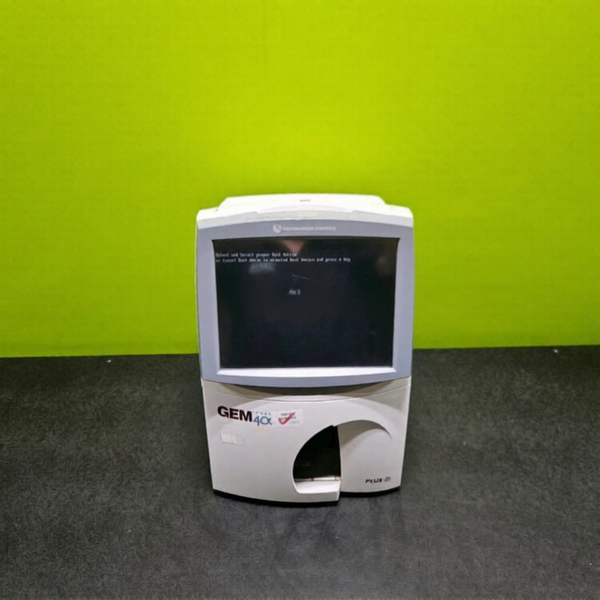 Instrumentation Laboratory Premier Gem 4000 Plus Blood Gas Analyzer HDD Removed