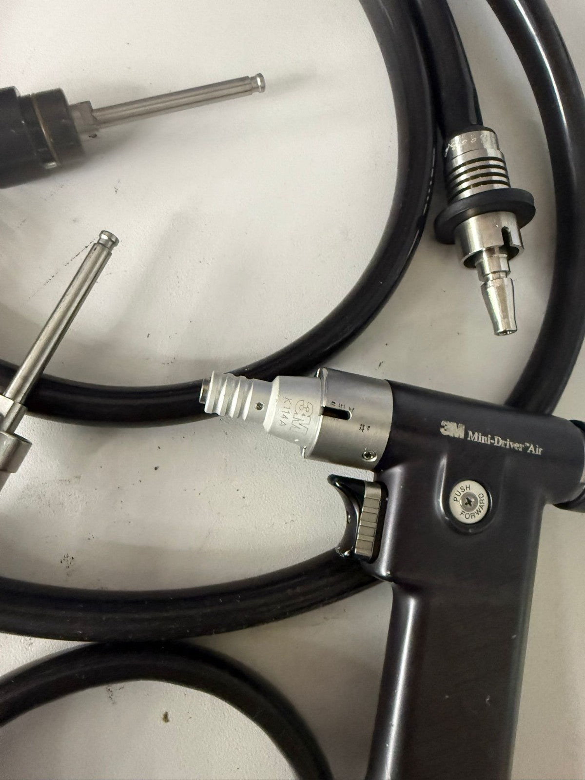 3M Mini Air Pneumatic Driver K200 Handpiece, K220 Sagittal Saw, K111 Wire Driver