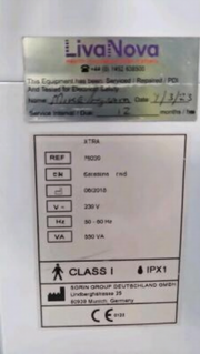 LivaNova Sorin Xtra ATS 75220 autotransfusion medical   – Perfusion System