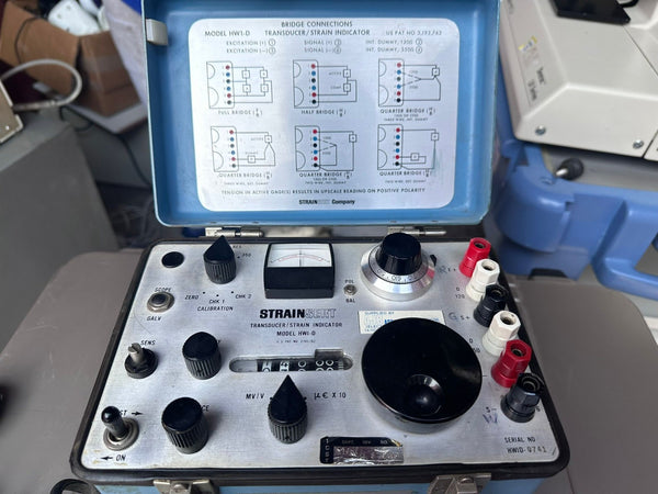 Strainsert Transducer / Strain Model HWI-D Indicator used free UK  p and p