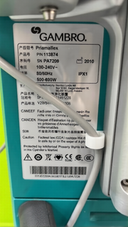 Baxter - Gambro Prismaflex Dialysis System Machine + Barkley Autocontrol 