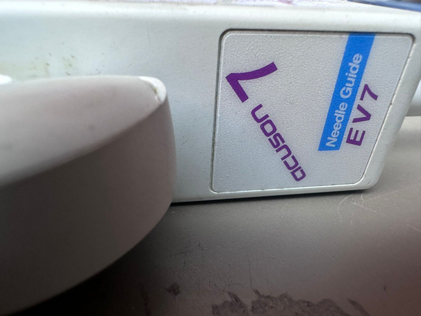 Acuson 7 Needle Guide EV7 Ultrasound Transducer / probe FREE UK P AND P