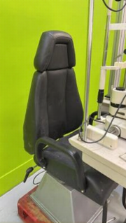 Meccanottica Mazza Ophthalmic Workstation w/ Nikon NS-1 Slit Lamp & Haag-Streit