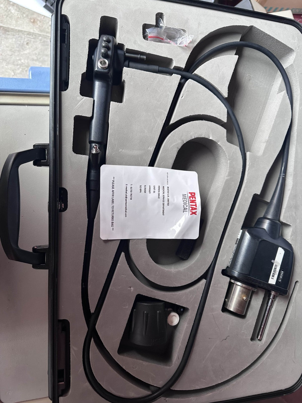 Pentax ECY-1575K Video Cystoscope with Case and Engineer's Report