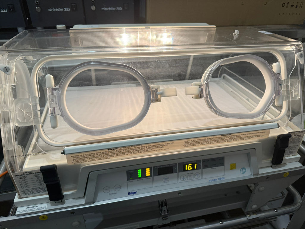 Drager Air shields TI500-1C transport incubator with accessories
