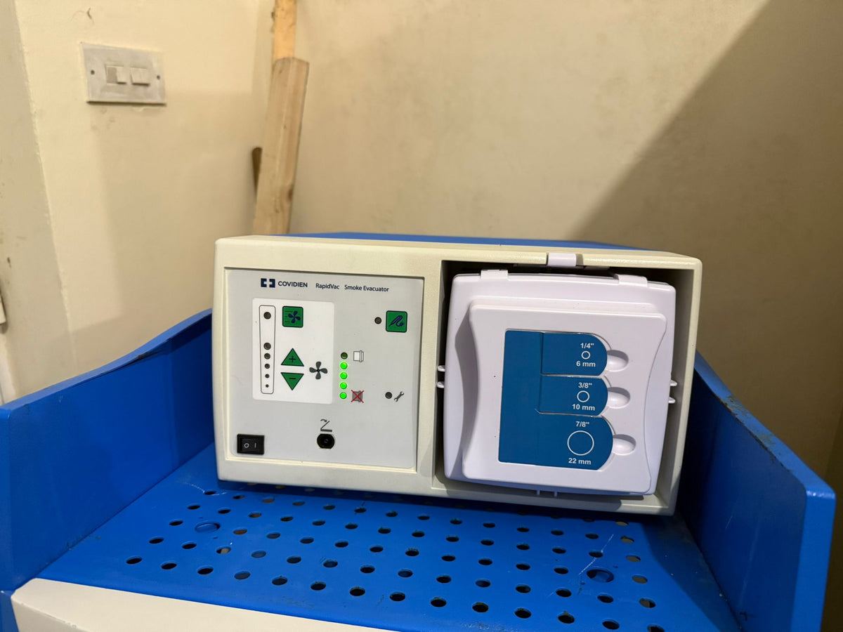 Covidien ForceTriad Energy Platform w/ RapidVac Smoke Evacuator & Cart – Tested