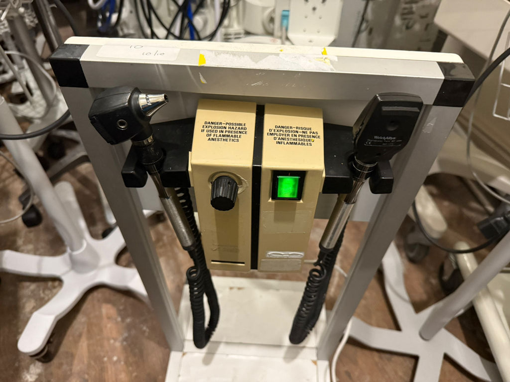 Welch Allyn otoscope/opthalmoscope on trolley